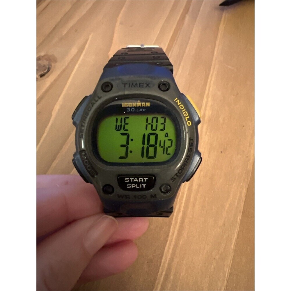 Timex Iron Man 30 Lap New Battery Indigo Does Not Work